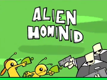 Alien Hominid (Europe) screen shot title